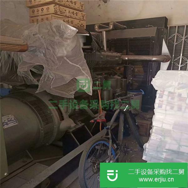 轉讓正宗濰柴400千瓦 500千瓦柴油發電機組 使用1個小時 二手價處理