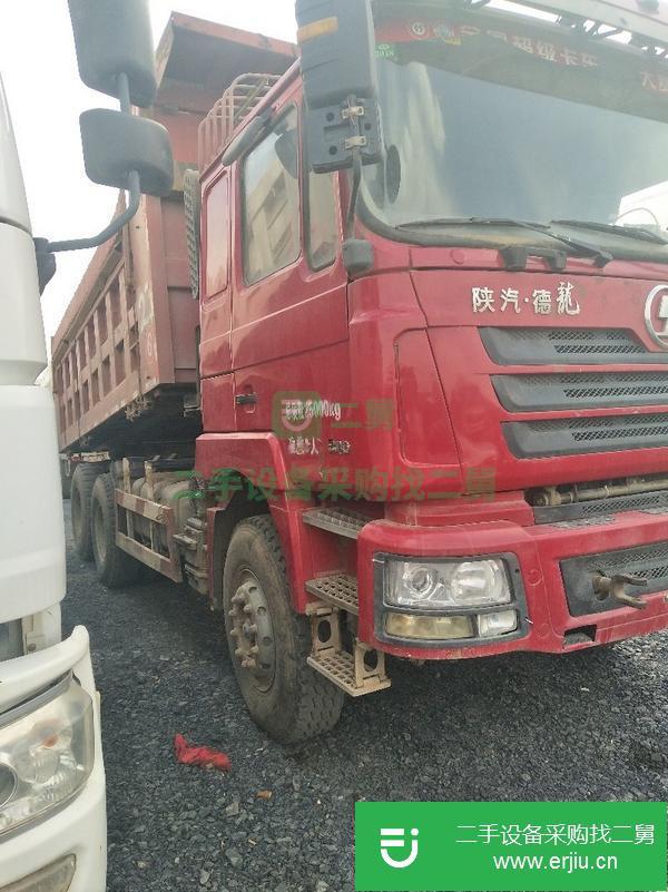 轉讓二手陜汽德龍F3000后八輪自卸車6.5米 原車手續 包提檔支持分期