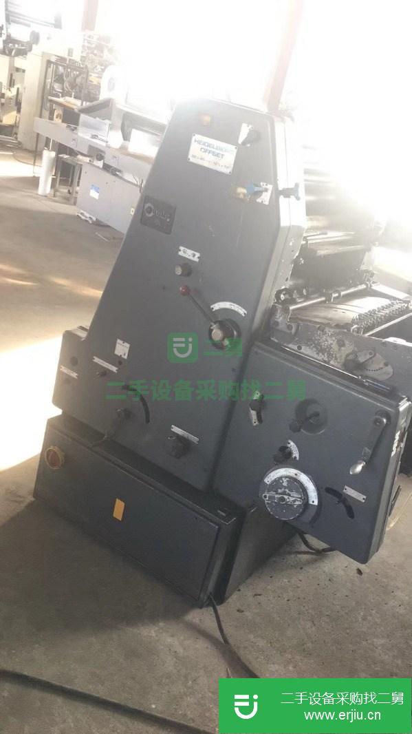 出售兩臺海德堡GTO46單色膠印機