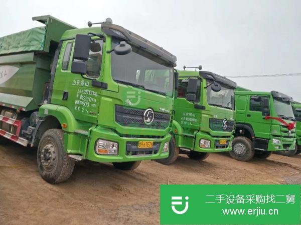轉(zhuǎn)讓二手的德龍后八輪工程車國五可分期付款