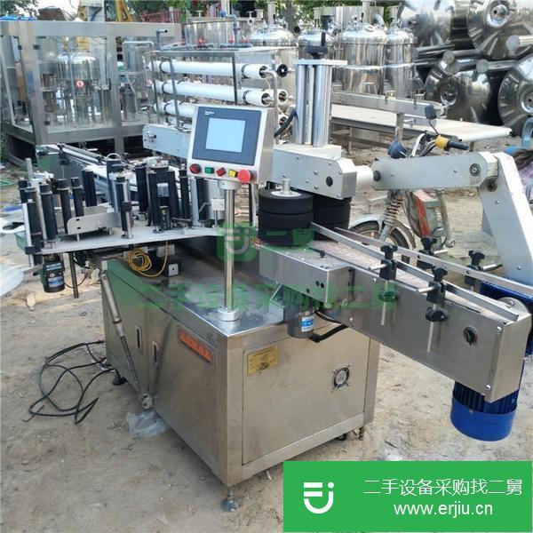 轉讓供應二手全自動圓瓶貼標機 多功能不干膠貼標機 單面雙面貼標機