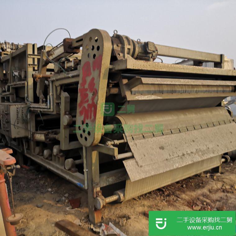 轉(zhuǎn)讓:9成新二手帶式壓濾機(jī) 污泥水處理專用壓濾機(jī)