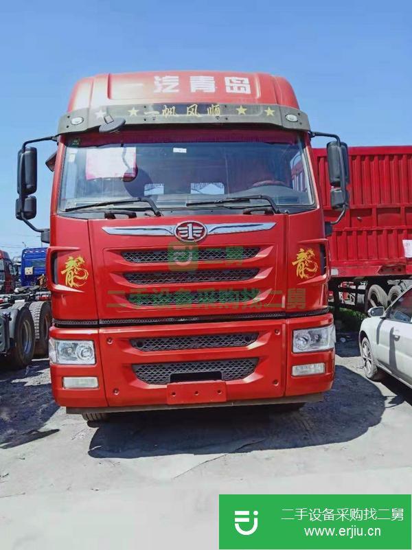 轉(zhuǎn)讓到家一批16年二手解放牽引車 350馬力 雙驅(qū)輕體