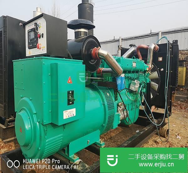 400千瓦二手柴油發電機組濰柴原裝發電機組折價出手