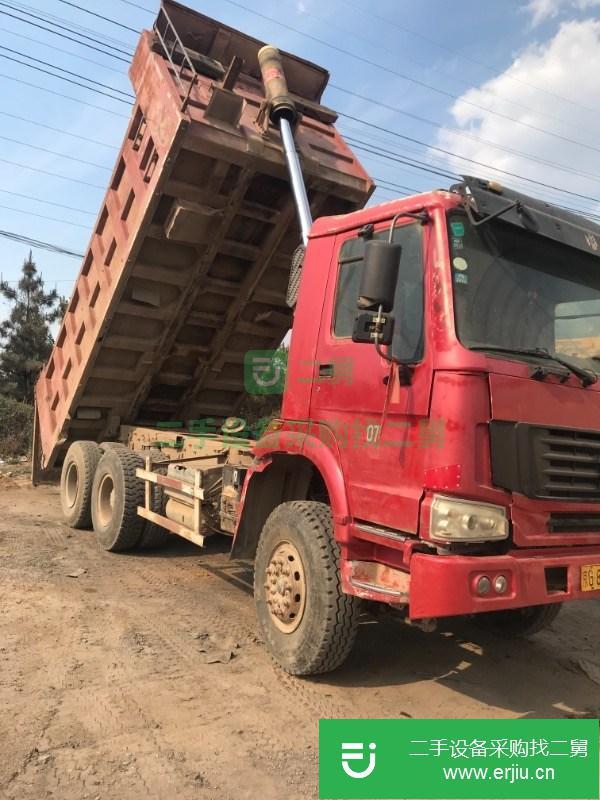 轉(zhuǎn)讓二手的豪沃后八輪自卸車