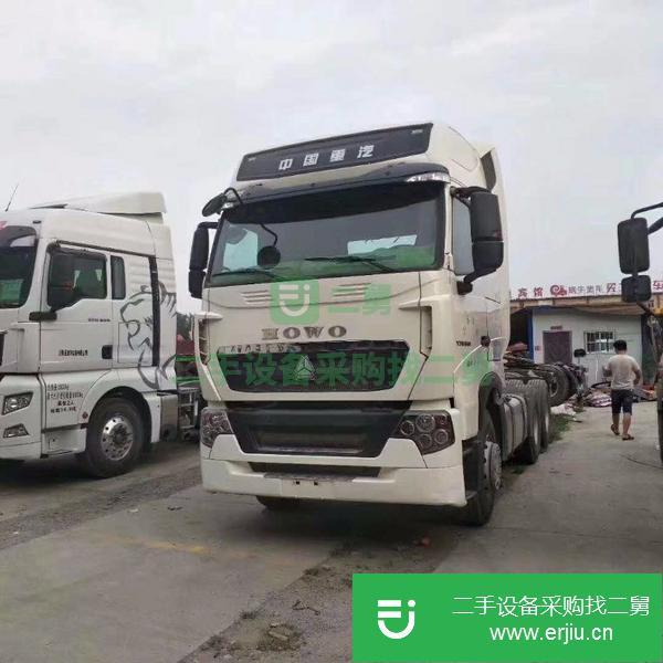 轉讓二手的17年豪沃T7H牽引車 540馬力