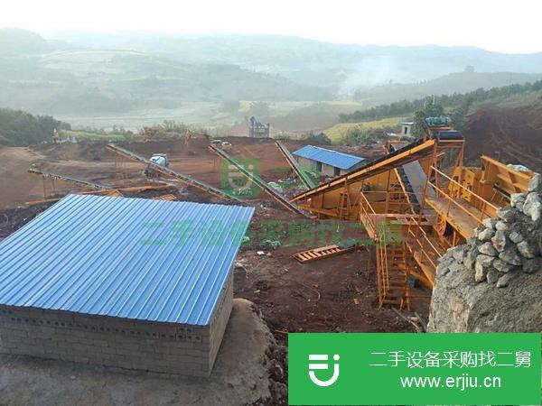 轉(zhuǎn)讓整套生產(chǎn)線破碎設(shè)備移動破碎站