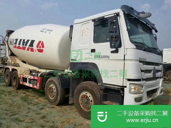 轉讓二手的國五豪沃亞特上莊攪拌車