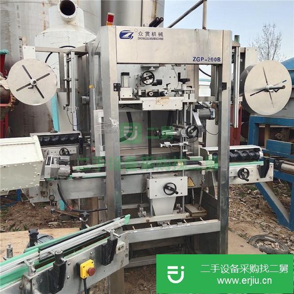 轉讓供應二手全自動圓瓶貼標機 多功能不干膠貼標機 單面雙面貼標機