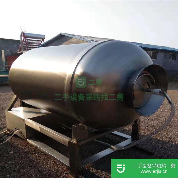 轉讓:出售二手不銹鋼滾揉機 食品肉類變頻滾揉機 500L真空滾揉機二手滾揉機