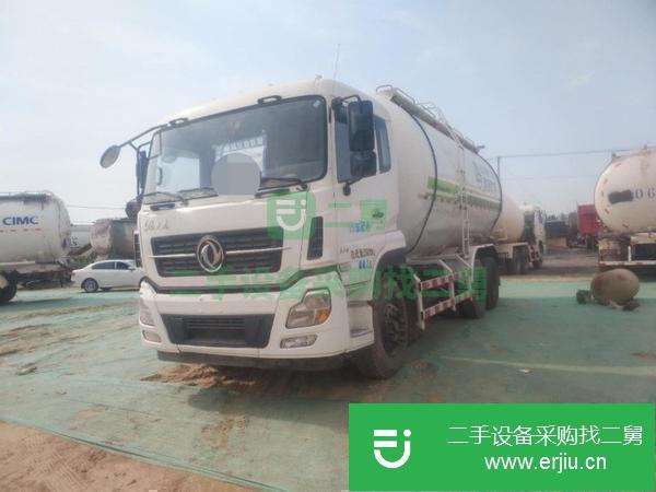 出售二手東風(fēng)天龍國(guó)五后八輪水泥罐車