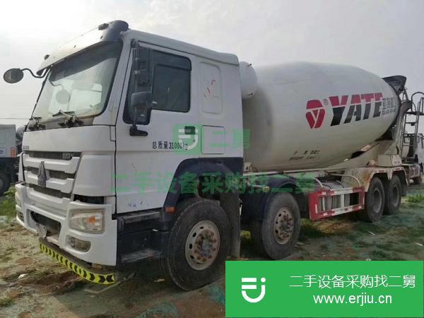 轉讓二手的國五豪沃亞特上莊攪拌車
