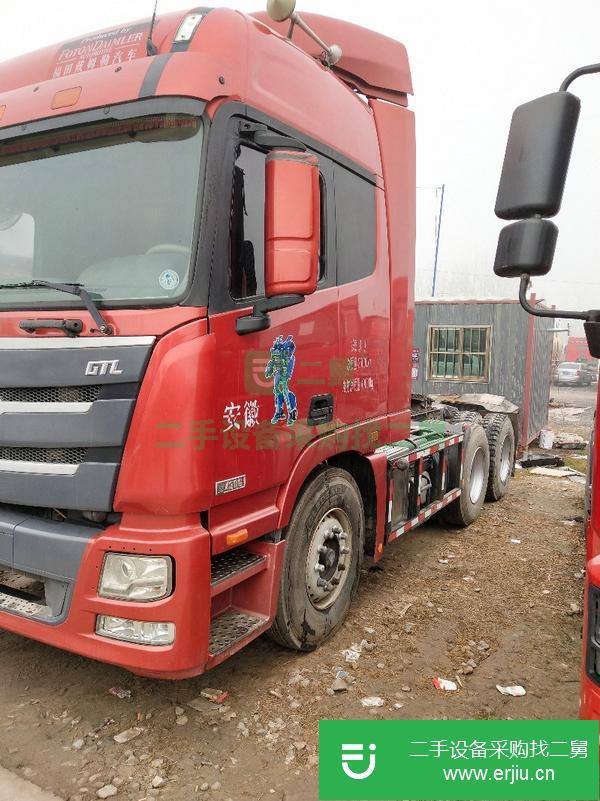 轉讓二手14年歐曼430濰柴國四牽引車  保證原裝車 手續齊全 包過戶