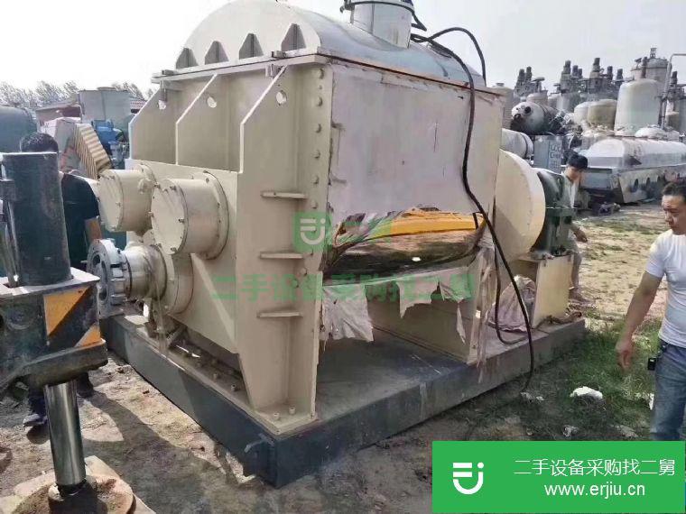 轉(zhuǎn)讓:二手電加熱捏合機(jī)，2000L螺桿出料捏合機(jī)
