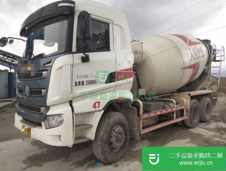 轉讓:三一C8大12方攪拌車廣西梧州國五車
