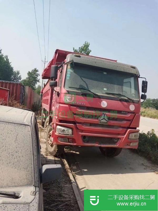出售個人二手重汽豪沃8米渣土車國4