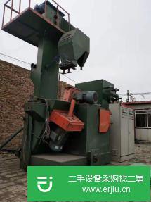轉讓出售二手盤條建材拋丸機,廢鐵價處理
