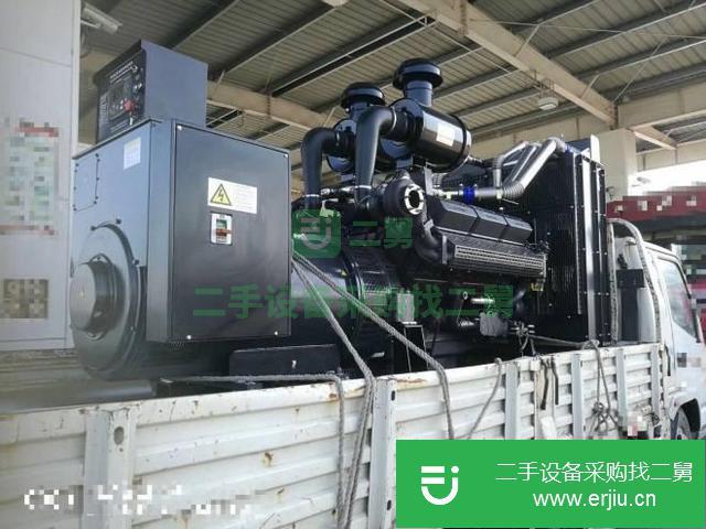 轉讓出售500KW發電機組上柴柴油機