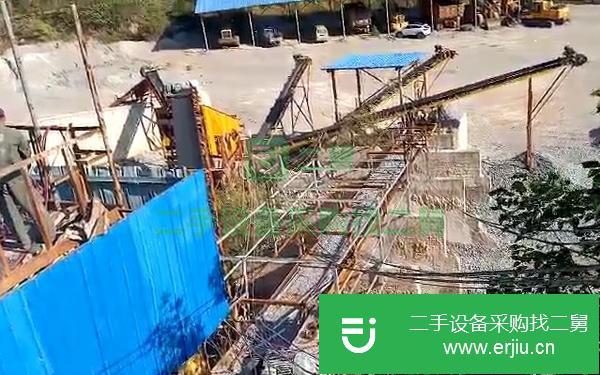 轉讓整套69顎式破碎機1214反擊式破碎機給料機振動篩低價處理