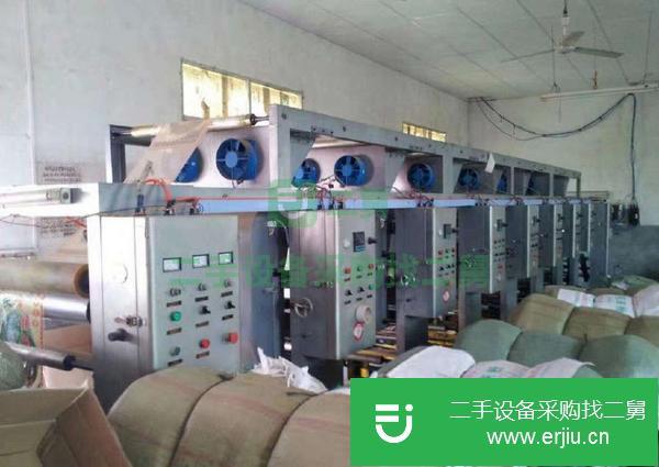 轉讓急急急售850寬幅印刷機一臺,七色九組,雙放雙收, ,自動張力配置高,