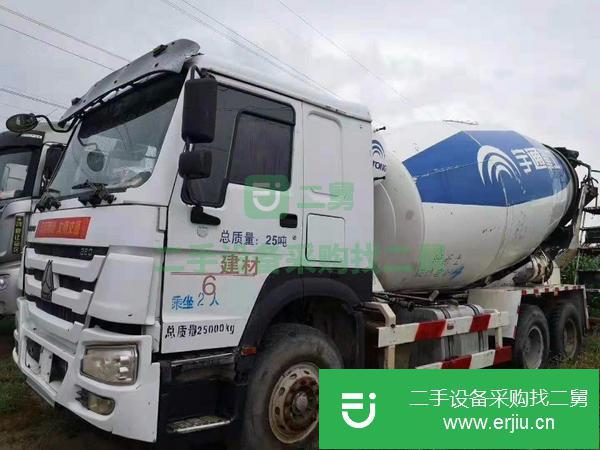 轉讓精品現車14年國四,大14拉16方攪拌罐車,