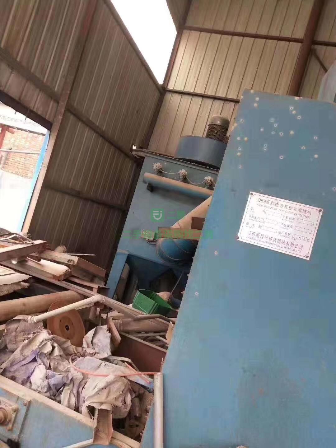 急售二手通過式1220拋丸機九成新河北省滄州市