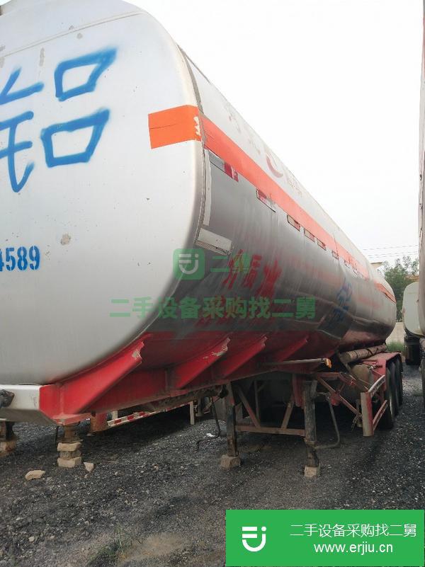 轉讓二手鋁合金45立方油罐車 手續齊全 保證原裝車
