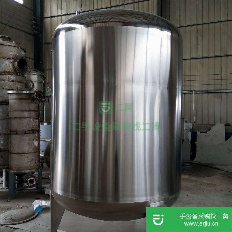 轉讓:二手不銹鋼攪拌罐 攪拌保溫蒸汽電加熱乳化儲罐 二手不銹鋼攪拌罐