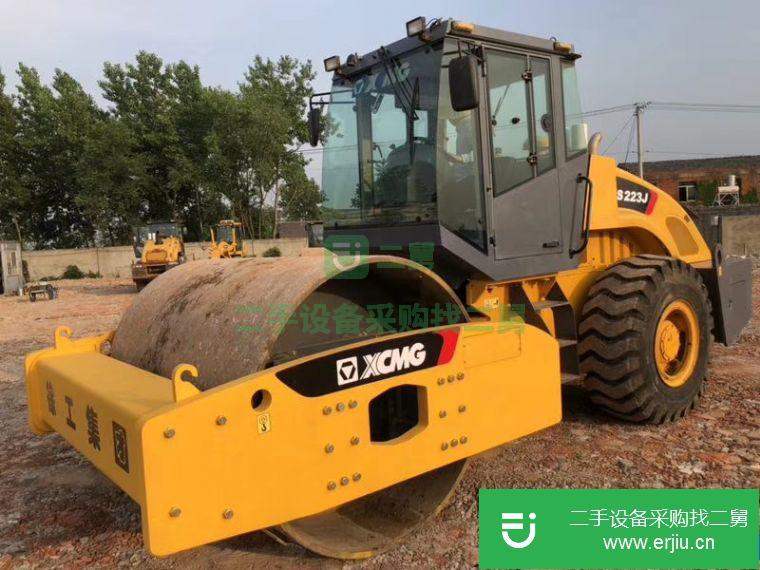 轉讓二手柳工22噸壓路機-原版原樣
