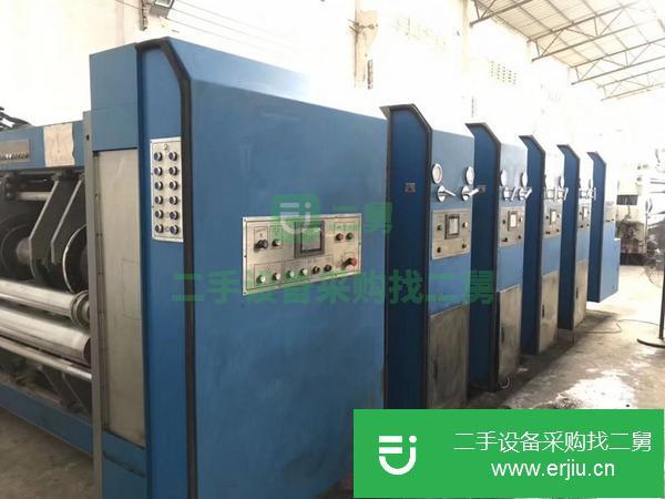 全國范圍出售紙箱包裝廠二手紙箱機械生產線 印刷機開槽機 紙箱成型機