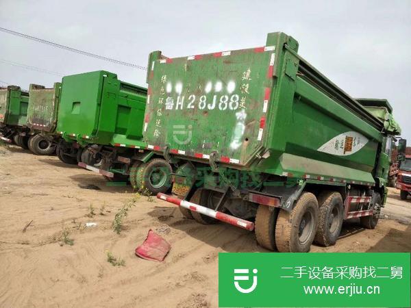 轉(zhuǎn)讓二手的德龍后八輪工程車國五可分期付款