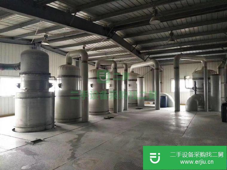 轉讓:全316材質45噸5效降膜蒸發器在位出售