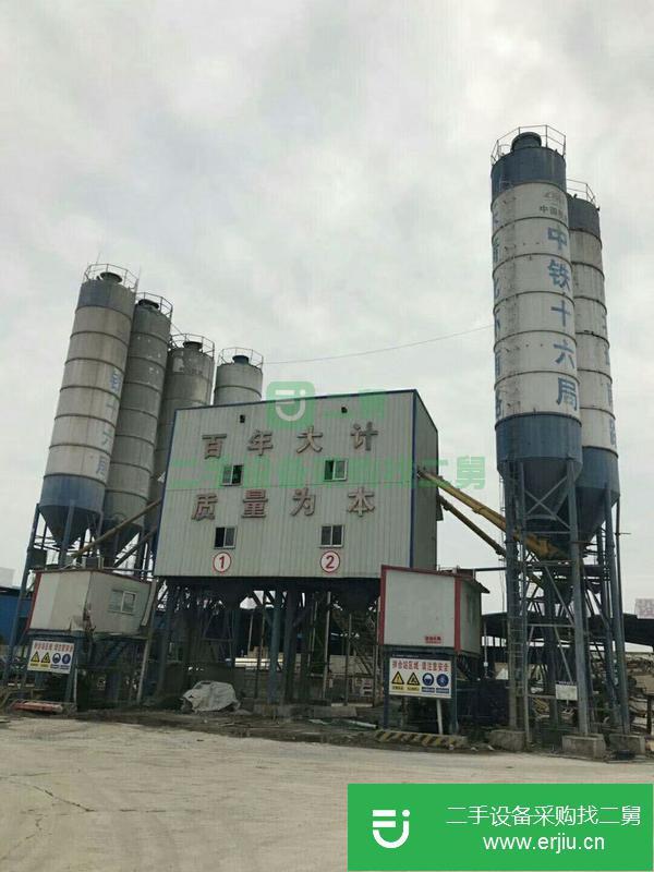 出售雙線120攪拌站