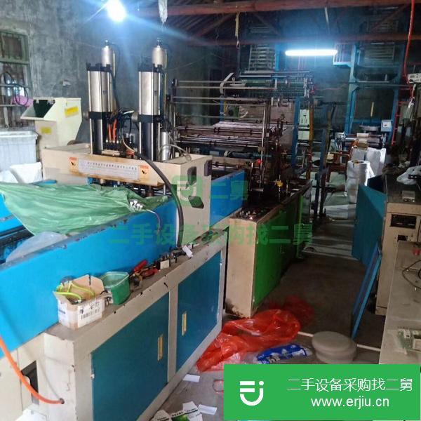 轉讓二臺800四線冷切制袋機
