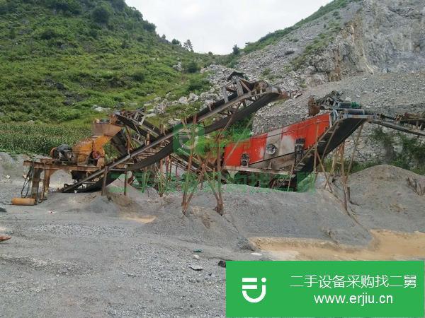 低價出售日產200噸整套石子生產線設備石料破碎機制砂機