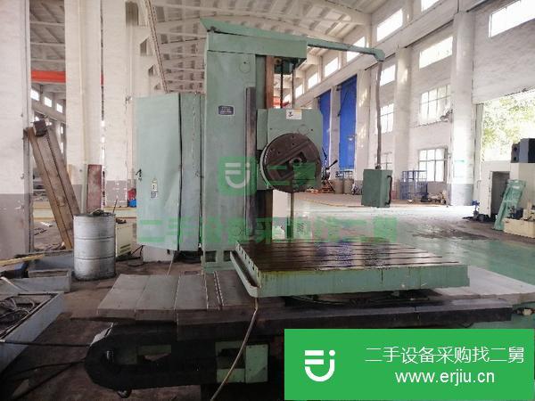 轉讓閉廠售二手沈陽中捷TPX6111B/3臥式銑鏜床