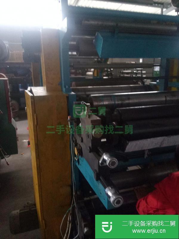 轉讓800寬四色凸版印刷機  配三十根版棍