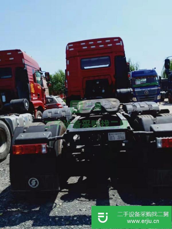 急售17年二手德龍牽引車 400馬力 雙驅輕體