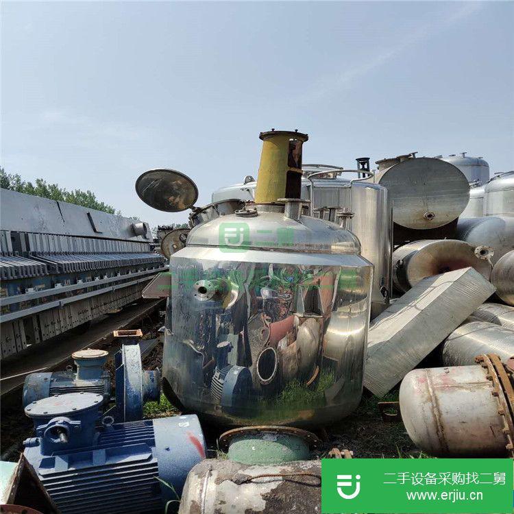 轉讓:二手反應釜二手搪瓷反應釜 二手不銹鋼反應釜