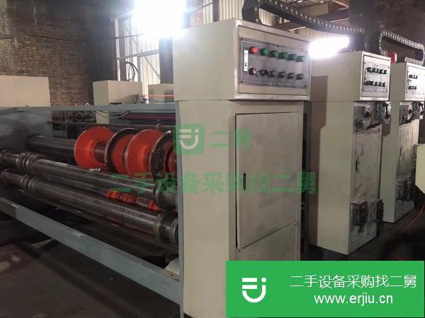 轉(zhuǎn)讓勝利產(chǎn)2800*420雙色開槽印刷機(jī),紙箱機(jī)械
