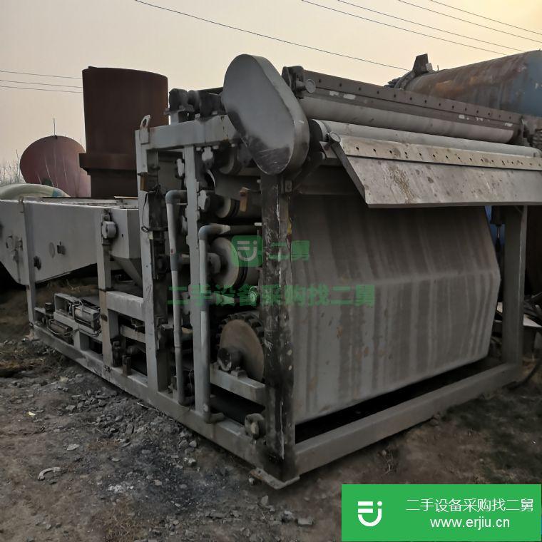 轉(zhuǎn)讓:9成新二手帶式壓濾機(jī) 污泥水處理專用壓濾機(jī)