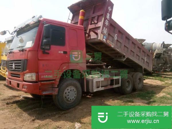 出售二手德龍后八輪自卸車5.8米大箱國五排放支持分期