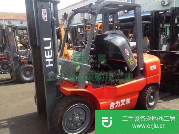 轉讓自動擋4米叉車 柴油合力二手叉車 原版油漆叉車