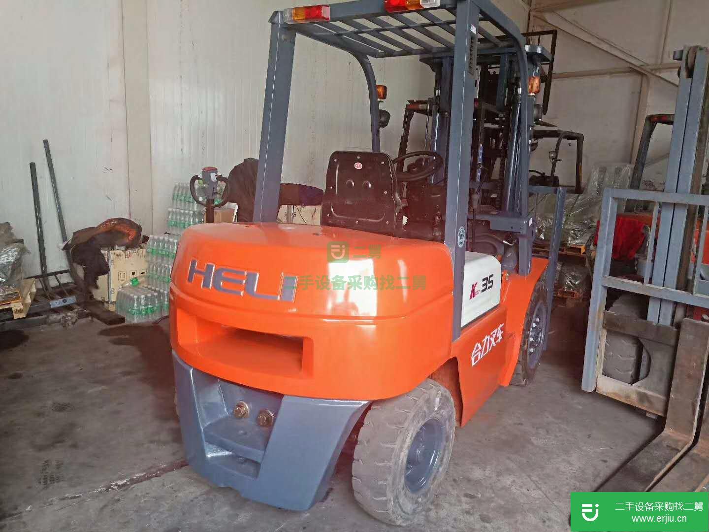 聊城因工地結業處理幾臺合力二手叉車