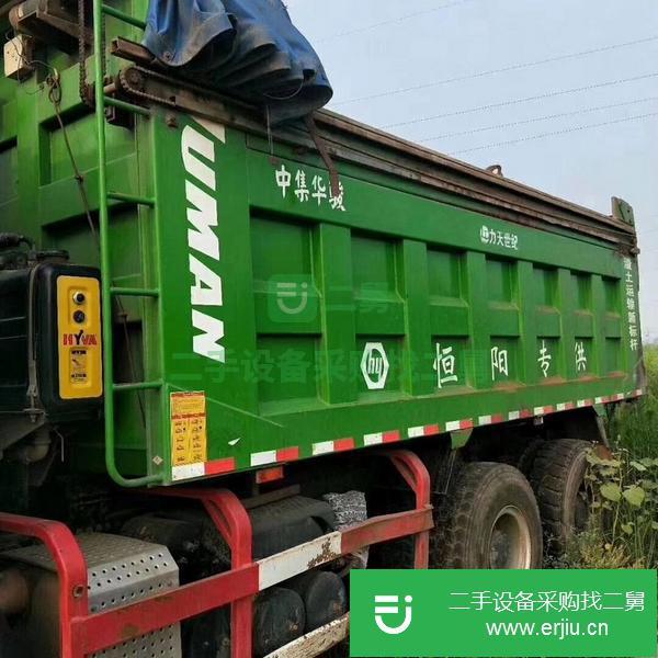 低價出售17年國五歐曼自卸車  336馬力，5.6米大箱。