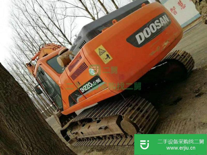 內蒙古出售二手斗山DH220LC-9E挖掘機