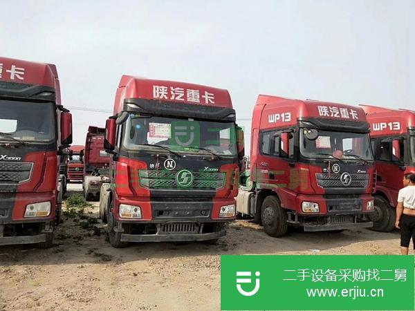 出售17年陜汽德龍x3000雙驅重體500馬力牽引車