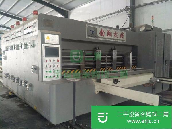 全國范圍出售紙箱廠轉讓二手紙箱機械 水墨印刷機,全自動粘箱機,捫盒機