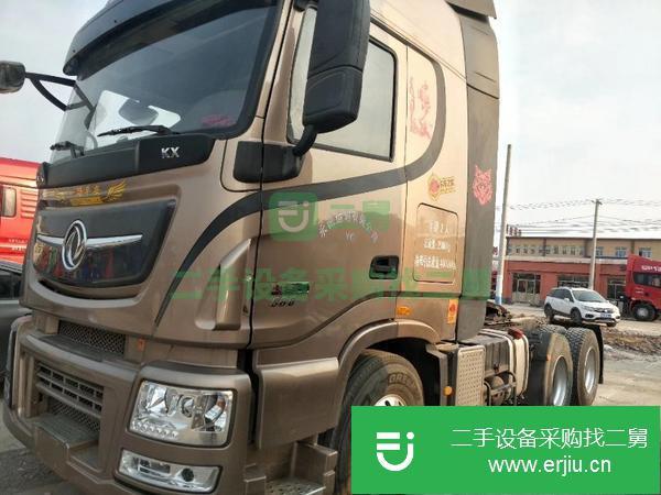 出售18年東風天龍雙驅輕體560馬力牽引車