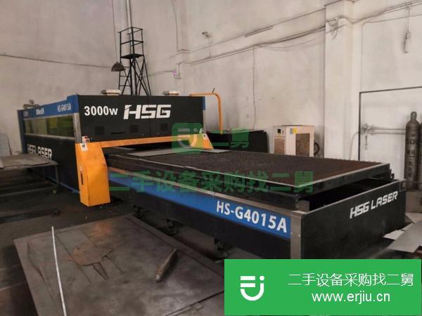 轉讓2015年宏山1000W光纖激光切割機二手剪板折彎